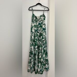 Cara Cara Botanical Print Maxi Skirt